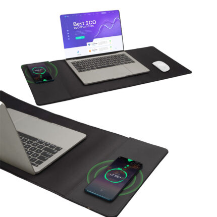 td7364 – Wireless Mouse Pad Promosyon Powerbank